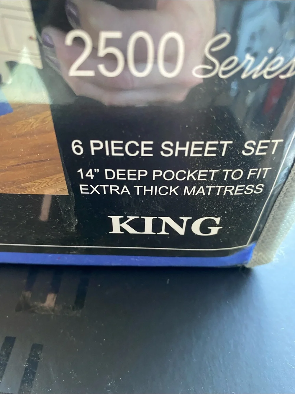 BAMBOO King Sheet Set in Bright Blue